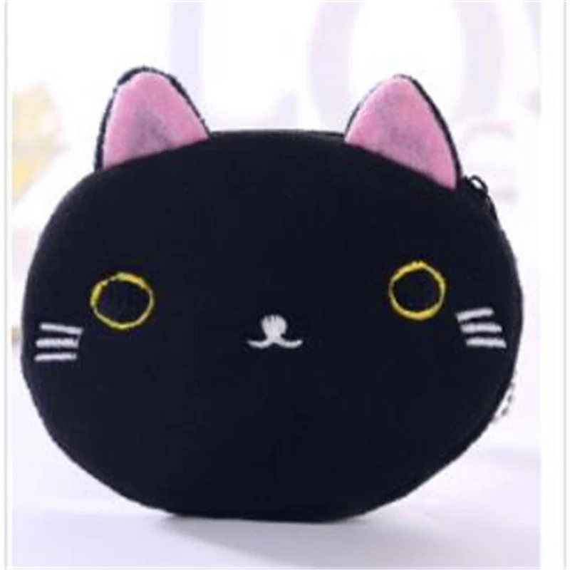Kawaii портмоне «кошка» цвет пэчворк маленький 10 см брелок на подарок кошелек для монет сумка новое поступление