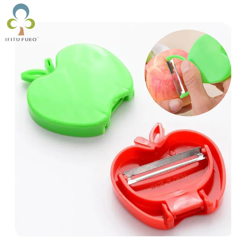 2pcs Stainless steel multi functional folding peeler apple type fruit