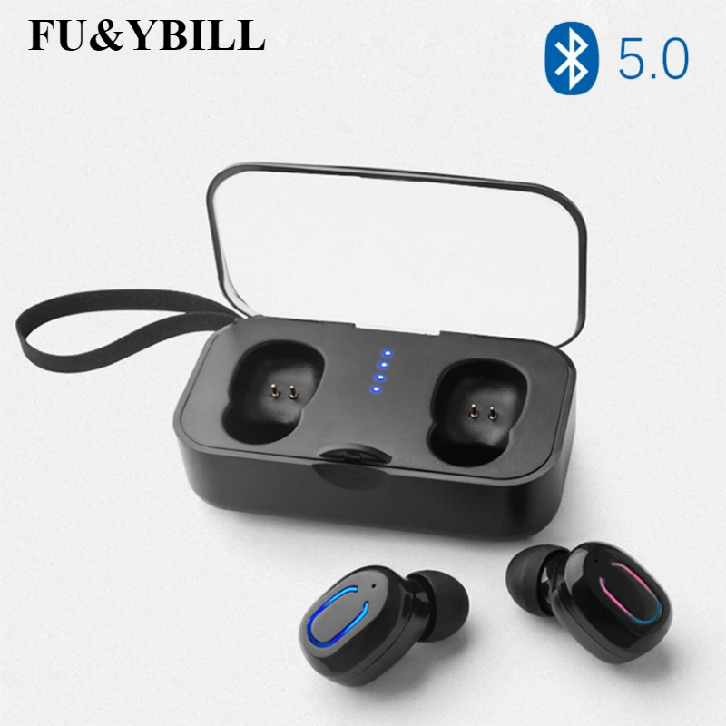 Беспроводные Bluetooth наушники Fu & yBill T18 TWS стерео настоящие беспроводные вкладыши с