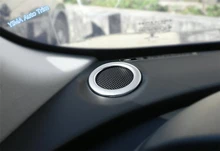 

Lapetus Front Inside Stereo Speaker Audio Sound Frame Cover Trim 2 Pcs / Set Fit For Jaguar XF 2016 2017 2018 2019 Auto Styling