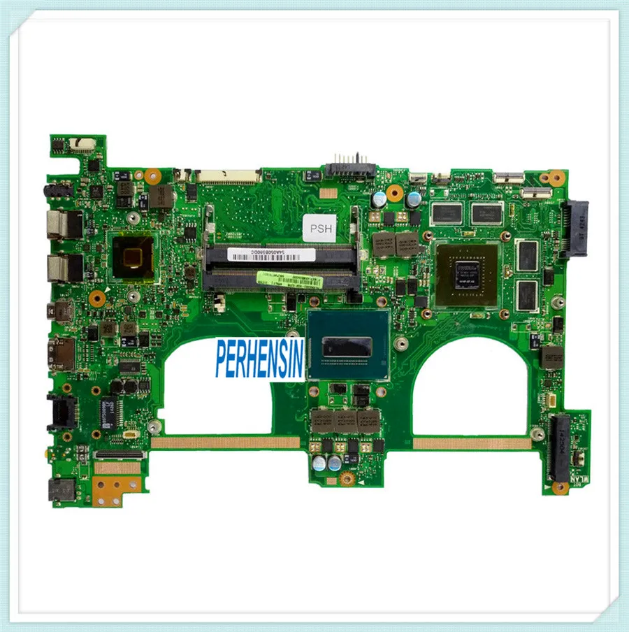  For For Asus N550J G550J N550JV G550JK Laptop Motherboard w i7-4700HQ Mainboard 100% Work