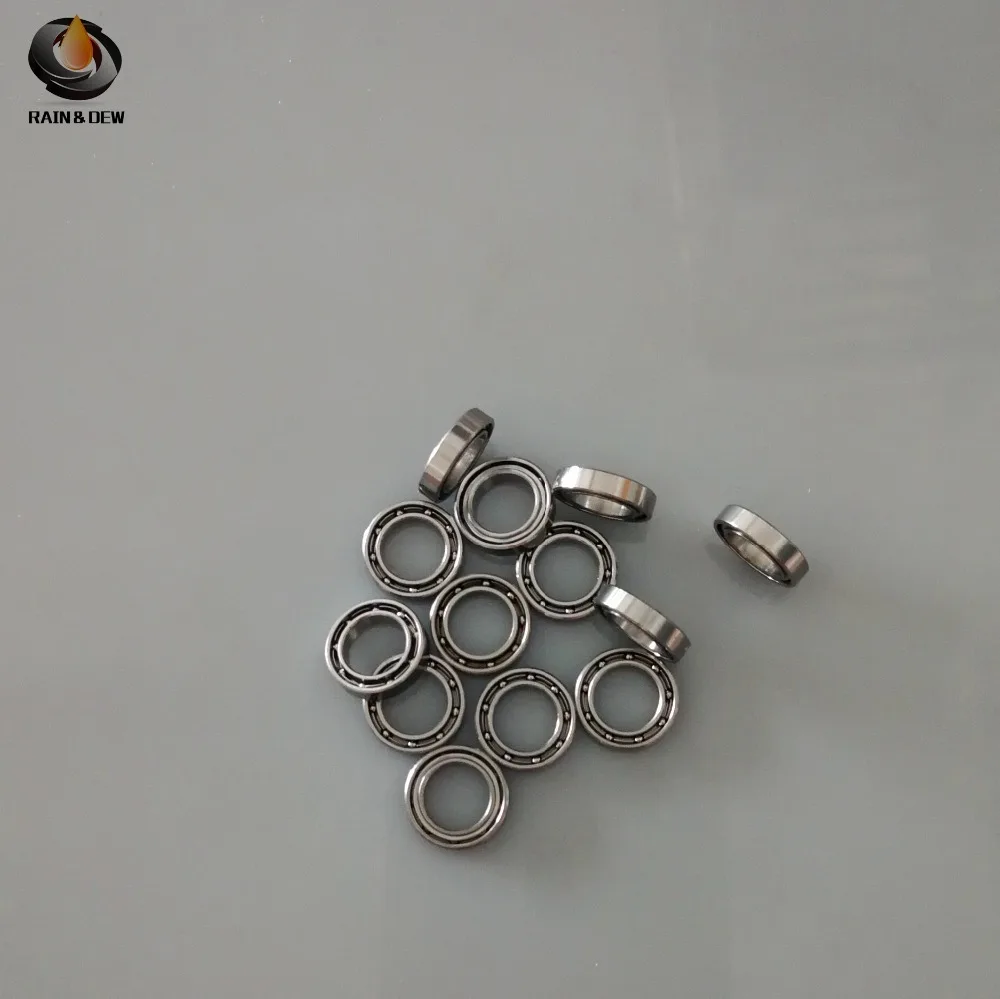 

10pcs Open Type SMR74 Stainless Steel Bearings 4x7x2 mm open Miniature Ball Bearings L-740
