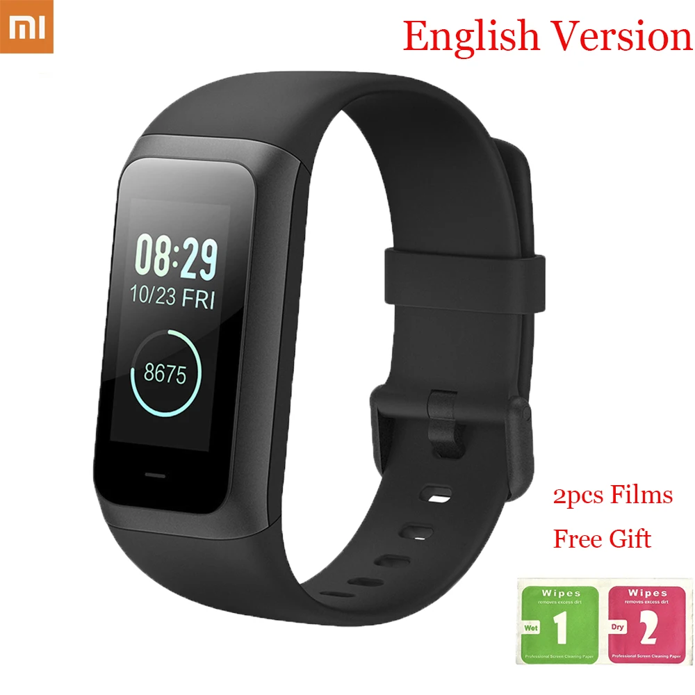 

[English Version] Xiaomi Amazfit Cor 2 Smart Wristband 1.23 inch Color IPS Screen Smart Wristband Heart Rate Monitor For Android