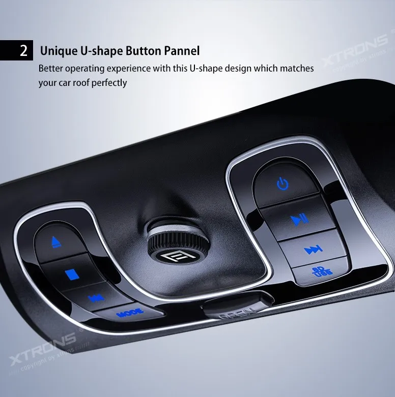 Perfect XTRONS 15.6" Black Flip Down Car DVD Roof Car DVD Roof Monitor Car DVD with Easy Installation with the Mounting Bracket 4 Perfect XTRONS 15.6" Black Flip Down Car DVD Roof Car DVD Roof Monitor Car DVD with Easy Installation with the Mounting Bracket 4