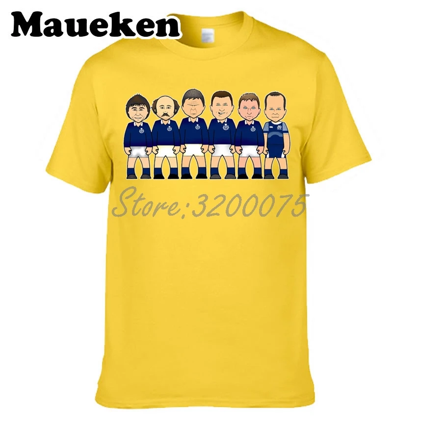 Мужская футболка с надписью Finlay Calder Jim Renwick Chris Patterson Andy Irvine Gary Armstrong Gavin Hastings W0523011|tee