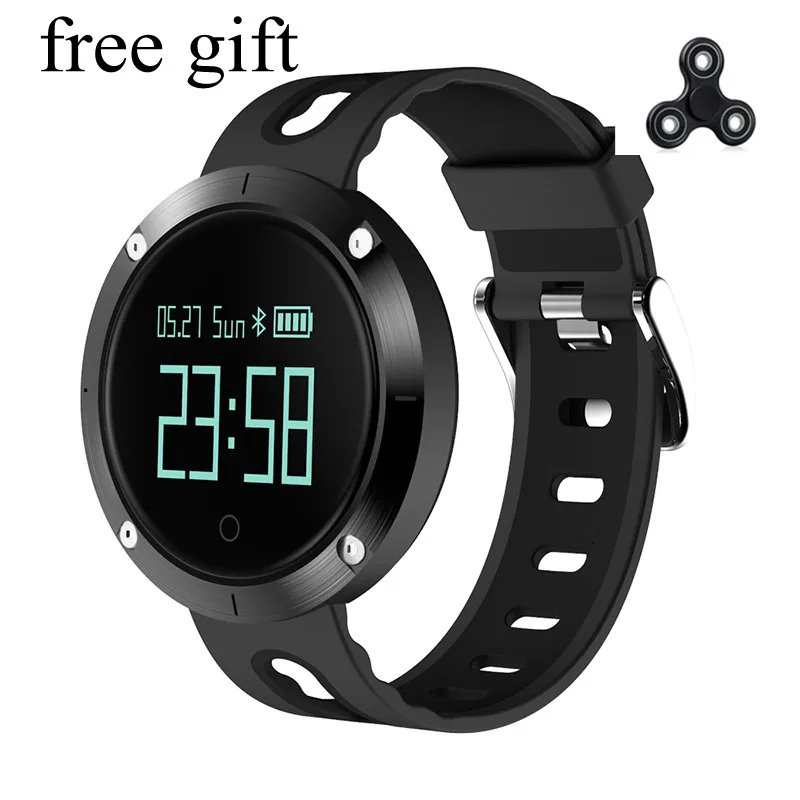 

DM58 Smart Bracelet IP68 Waterproof Blood Pressure Heart Rate Monitor Call Reminder Sports Smart tracker PK GT08 DZ09 mi 2 band