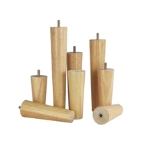 4 шт./лот, твердые деревянные ножки для мебели, подставка для ног, ножки для телевизора, подставка для ног, ноги для дивана, ноги из дуба, деревянная мебель, аксессуары