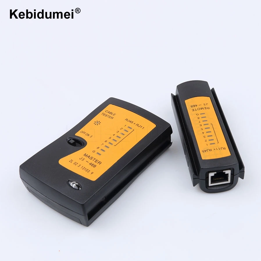 

kebidumei Wire Tester Network Cable USB RJ45 Wire Tester Test Double-twisted Cable Detector Tracker Tool kit
