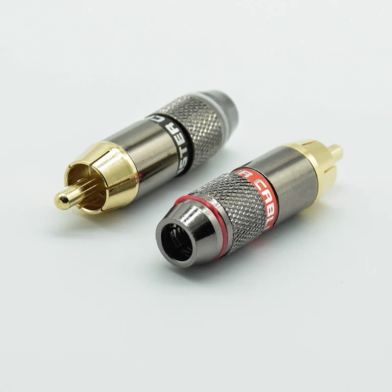 2 шт. разъём RCA типа банан 1 пара|Соединители| |