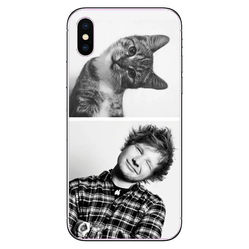 Ed Sheeran Hard Coque Shell Phone Case for iPhone8Plus 8 7 7 Plus 6 6S Plus XS XR XSMAX 5S SE Edward Christopher Sheeran Cover