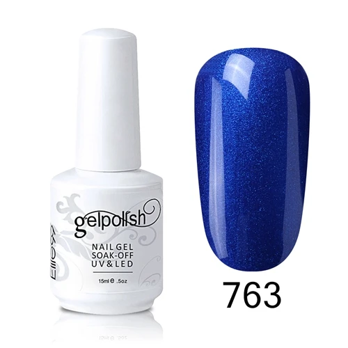 Elite99 15 пилка для ногтей стойкий Гель-лак для полировки ультрафиолетовая и Светодиодная лампа лак для ногтей DIY лак для ногтей инструменты для маникюра - Цвет: GNS763
