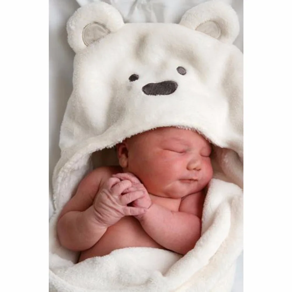 Удобный детский банный халат с милыми животными, детское одеяло с капюшоном, банное полотенце для малышей
