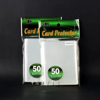 

Free shipping High Quality 69*94MM thicken Board Game Card Sleeves Card Protector transparent sleeves