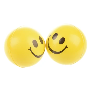 

2 pcs Kid's Toy Happy Ball Yellow