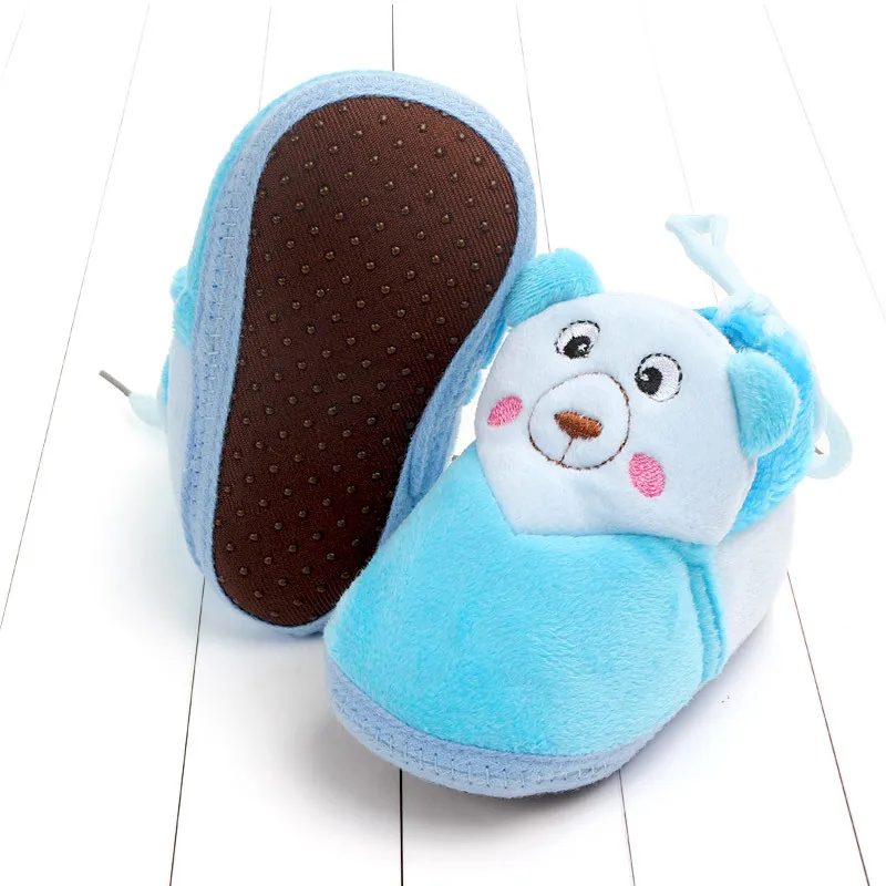 Indoor First Walkers Baby Shoes Cotton Anti-slip Booties Winter Wammer Baby Girl Boy Shoes Newborn Slippers Footwear Booties (6)