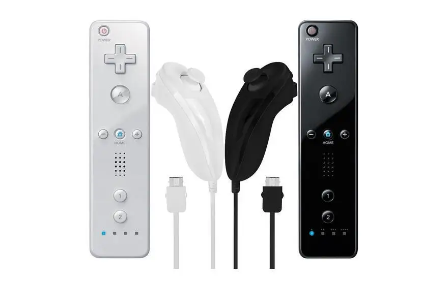 Игровые аксессуары для контроллеров Nunchuck для nintendo wii/wii U,(2 упаковки) Замена для wii/wii U видеоигры