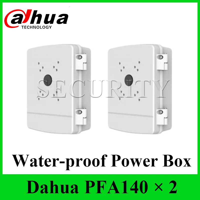 

2 Pieces/Lot Dahua Original PFA140 Water-proof Power Box for Dahua IP Camera IP66 Aluminum & SECC Bracket Express Shipping