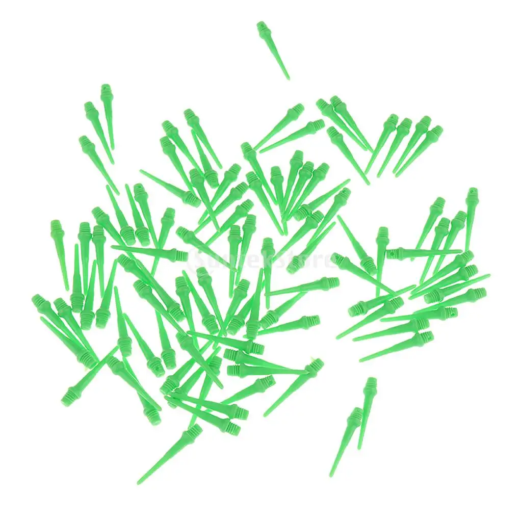 200 Pieces Dart Soft Tips Points 2BA Standard Darts Needle Green Bargain Price