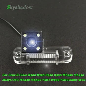 

Car CCD 4 LED Night Vision Backup Rear View Camera Parking For Mercedes Benz R Class R350 R500 ML350 W203 W211 B200 A160 W219