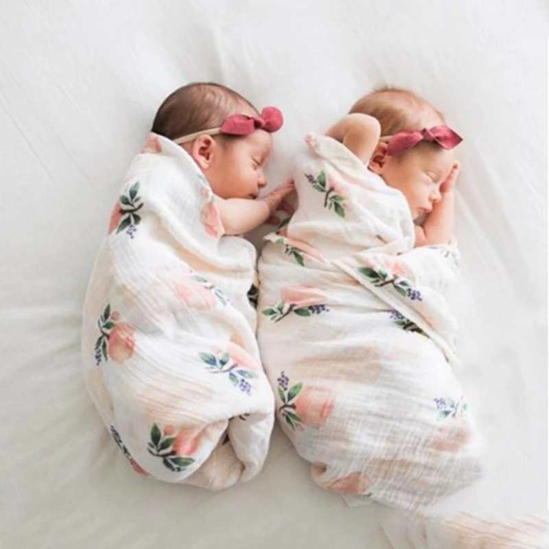 Мягкий муслин хлопка Обёрточная бумага Одеяло новорожденного Полотенца sleepsack-m15