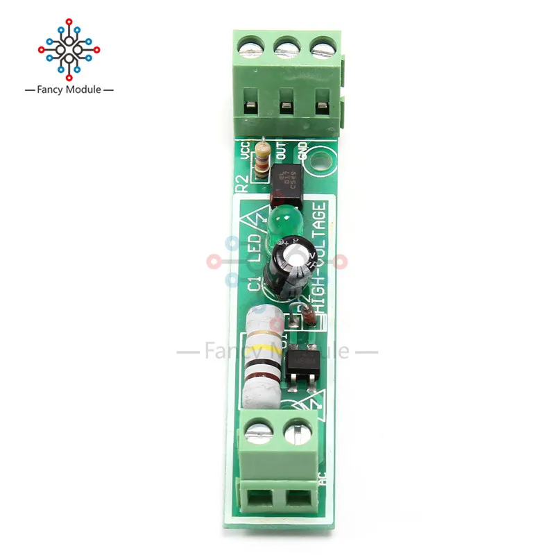 1-Bit AC 220V оптрон модуль Напряжение обнаружения доска адаптивные для PLC isolamento fotoaccoppiatore модуль