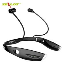 Cheap price Zealot H1 Stereo Sport Bluetooth Headset Auriculares Wireless Headphone Handfree Luminous For iPhone 7 xiaomi bluetooth earphone