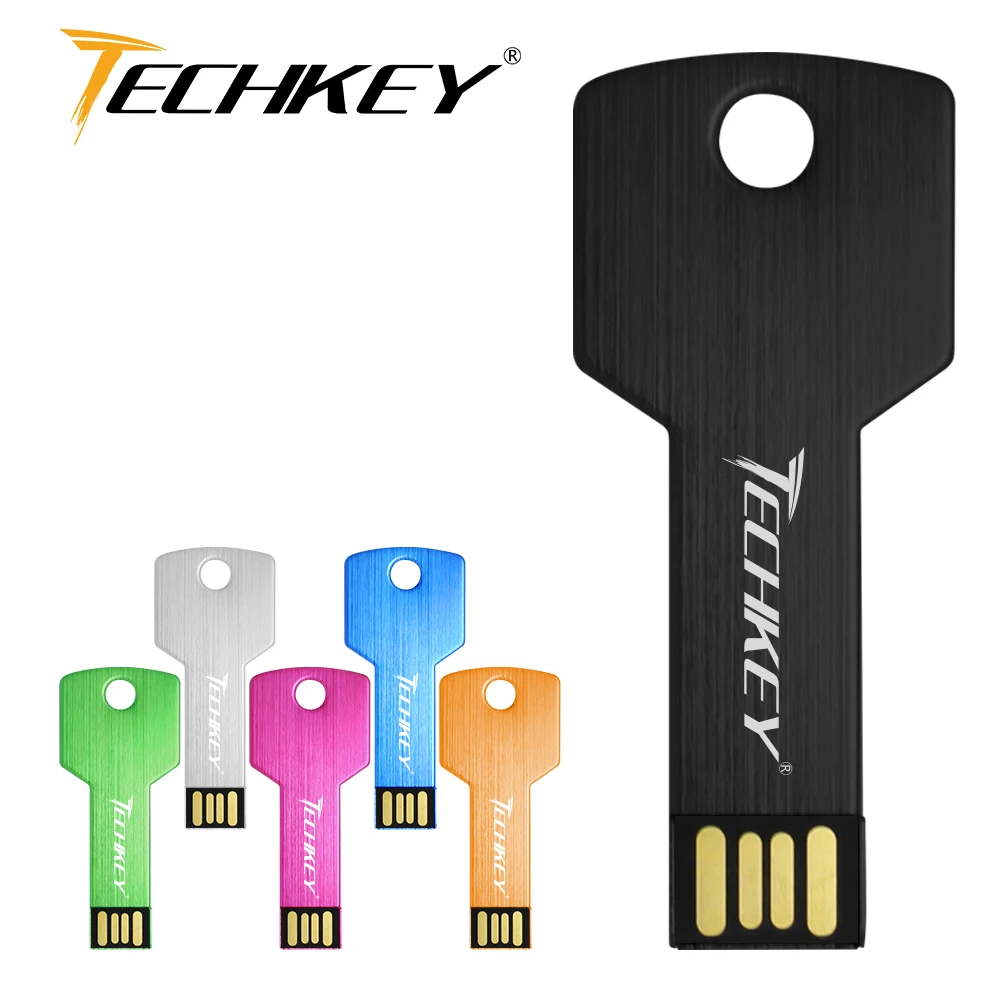 USB Flash Drive Key Shaped USB Flash Drive Key Chain Pendrive 4GB 8GB