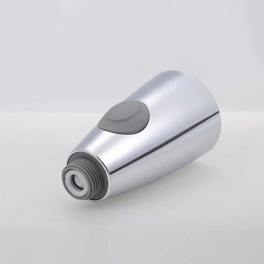 2-Function Kitchen Faucet Accessories ABS Brushed Nickel Chrome Silver Sink Kitchen Pull Down Faucet Dual Spray Shower Head 2-Function Kitchen Faucet Accessories ABS Brushed Nickel Chrome Silver Sink Kitchen Pull Down Faucet Dual Spray Shower Head