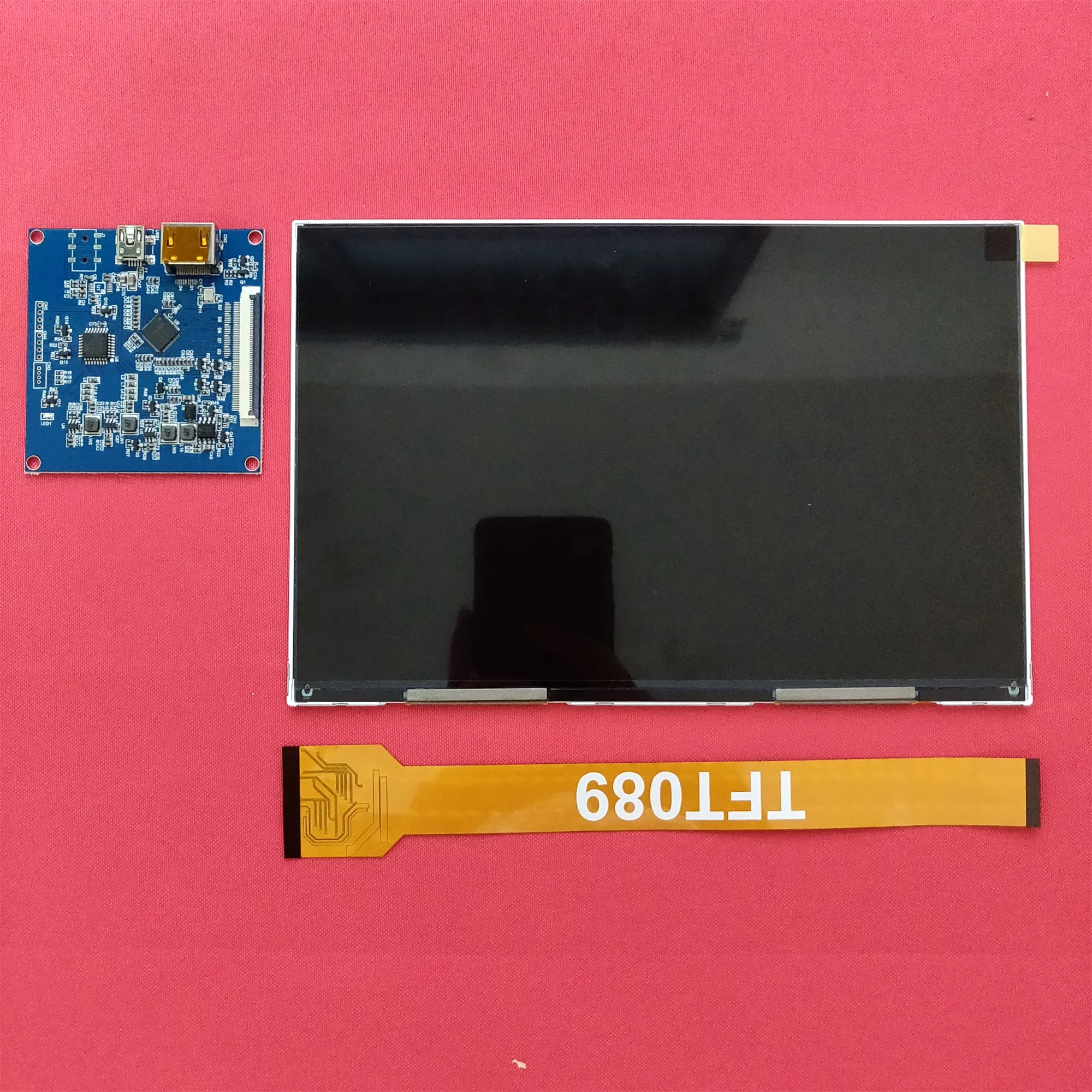  8.9 inch 2560*1600 2k 1440p IPS lcd display monitor with HDMI-MIPI driver board 50hz for DIY DLP 3d