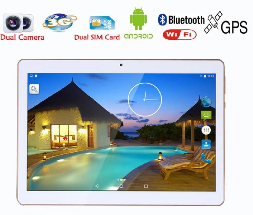 

LNMBBS Tablet 10.1 Android 5.1 Tablets ordinateur portable android chinse tablets for kids 2+32GB 3G 4 core 1920*1200 function