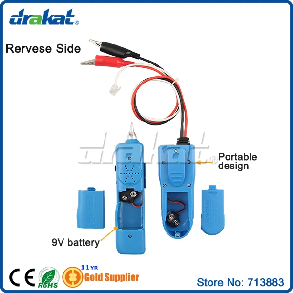 Сеть для проверки витой пары, телефонной проводки, RJ45 RJ11 кабельный разъем(NF-806B