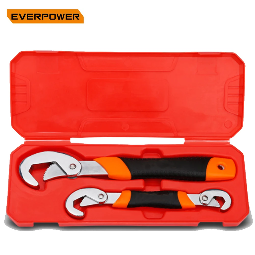 Everpower 2 PCS Wrenches Tools Set Automatic Locking Pipe Pipes