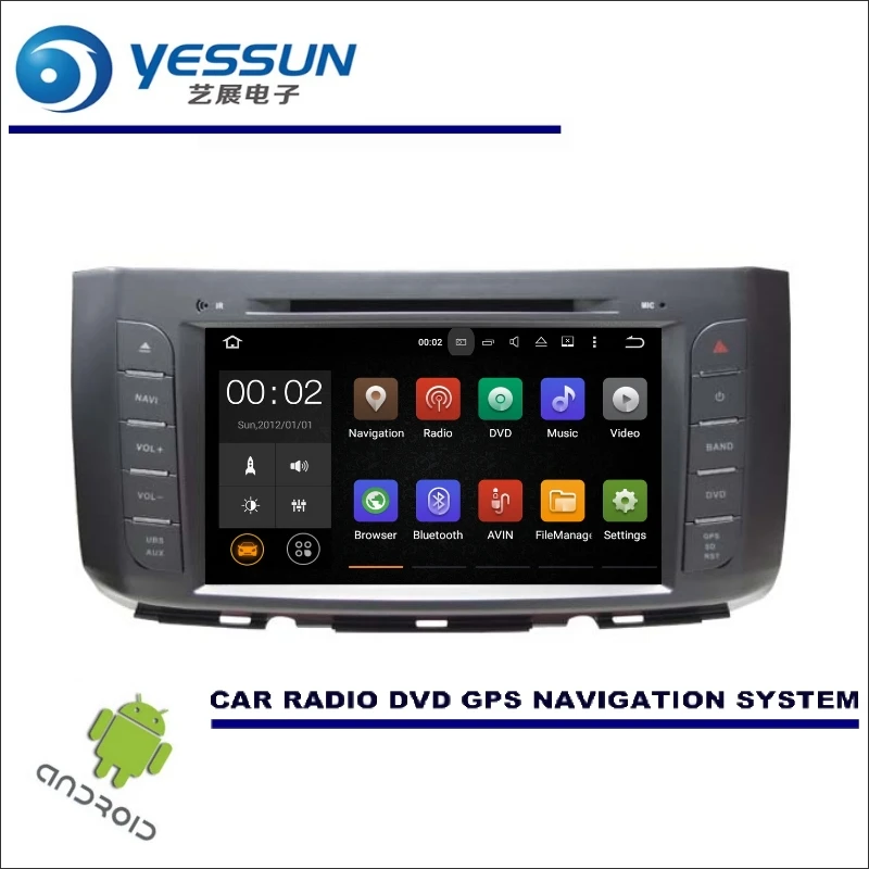 

YESSUN Car Multimedia Navigation For Perodua Alza 2009~2016 CD DVD GPS Player Navi Radio Audio Video Stereo Wince / Android