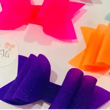 Arcos de cabelo gelatina para princesa, 3.5 polegadas, à prova d' água, arcos de cabelo para festa, baile, festas, arcos texturizados, foscos, glitter