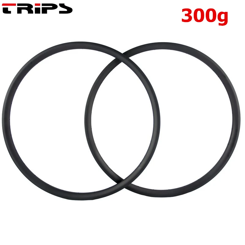 

300g super light carbon MTB rim 29er 27mm asymmetric XC carbon mountain bike wheels clincher rim T800 tubeless mtb bicycle rims