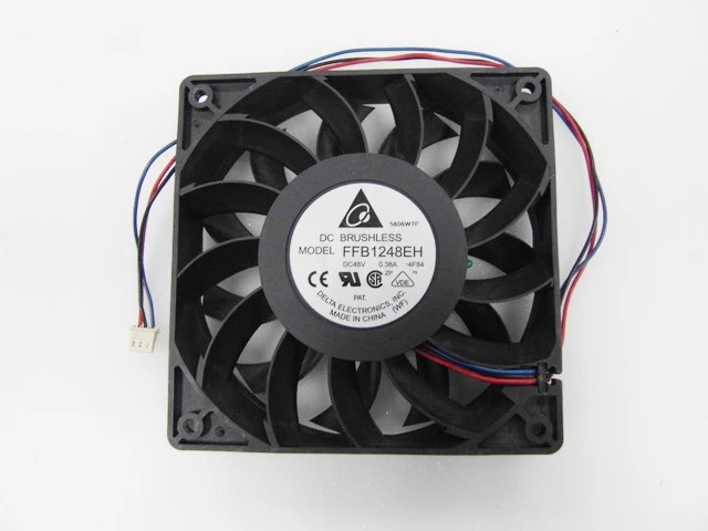 Оптовая продажа Delta FFB1248EH 12025 12 см 120*120*25 мм DC 48V 0.38A 3 он лайн Скорость Вентилятор