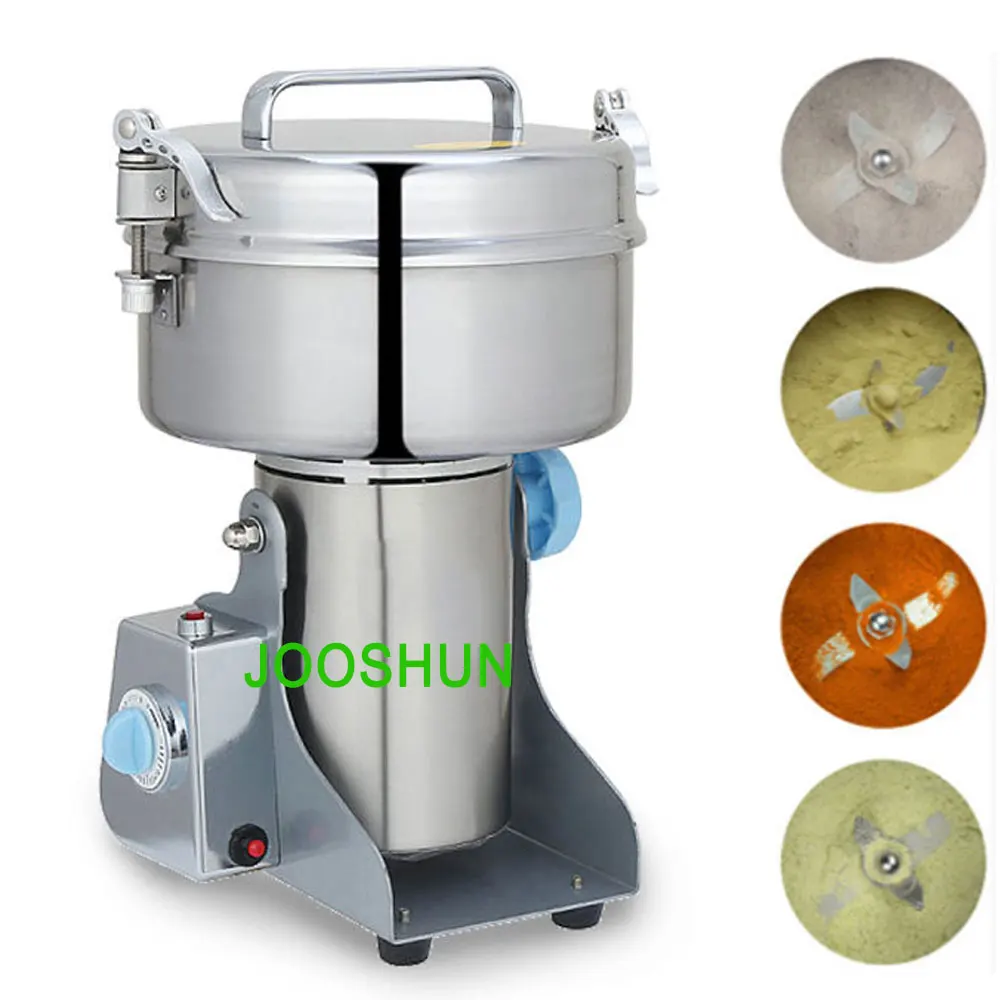 

2000G Mill Dry Food Grinder Grains Spices Hebals Cereals Coffee Grinding Machine Gristmill Chinese Medicine Flour Powder Crusher