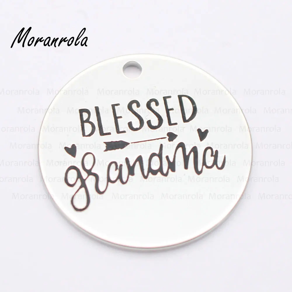Новый Медный брелок arried &quotblessed grandma&quot очаровательное ювелирное изделие с ручной