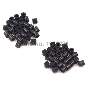 

50PCS 6X6 Key A56 Switch Cap for 6*6 Buttons Multicolor 6MM Height Black