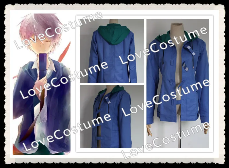 

Future Diary Aru Akise Cosplay Coat Costume Jacket Tailor made