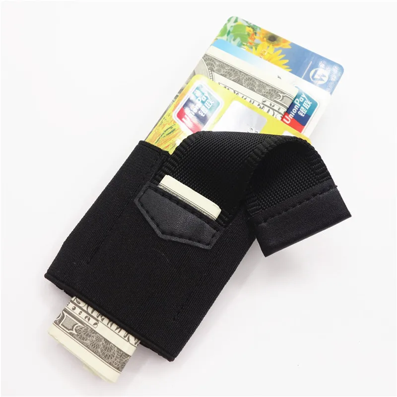 Тонкий кредитный ID держатель для карт, эластичный магический минималистичный кошелек, держатель для карт s, мини-Чехол, кошелек для монет для мужчин и женщин, Porte Carte