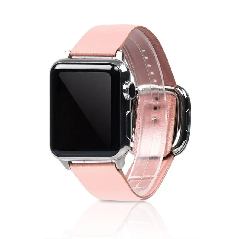 

Leather Strap for Apple Watch Band 38mm 42mm for Iwatch 4 3 2 1 40mm 44mm Watchband Bracelet Replacement Watch Accessories