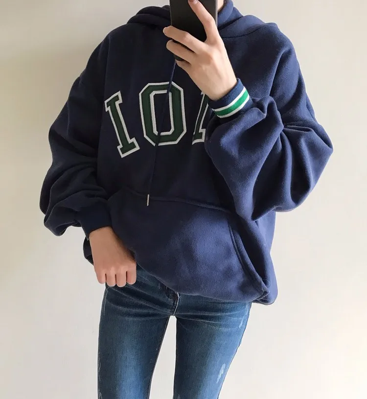 Hoodies Women Autumn 18 Winter Coats Korean Style Cute Hoodie Women Halloween Kawaii Oioi Letters Harajuku Sweatshirt Women Sweatshirt Women Harajuku Sweatshirthoodies Women Aliexpress