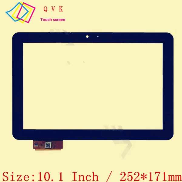 preço Preto 10.1 Polegada para DNS AirTab M100qg tablet pc tela de toque capacitivo painel de digitador de vidro Frete grátis
