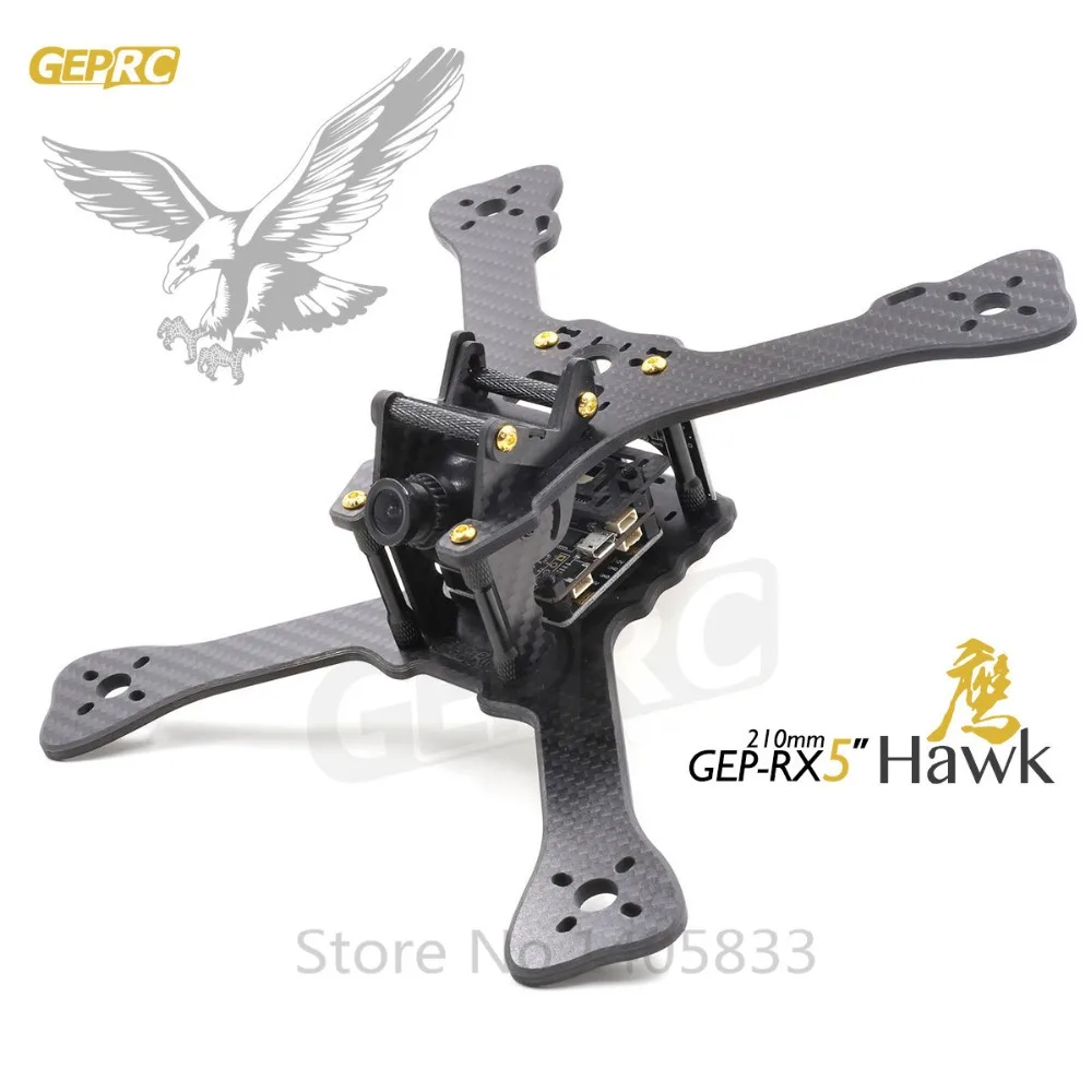 Квадрокоптер GEPRC/Hawk мини-Дрон DIY FPV карбоновое волокно 3k 210 конструкция рычага Stagger