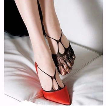 

1 Pair Women Mesh Sneakers Black Sock Ultra-thin Breathable Net Ladies Boat Sock Slippers Casual Summer New Hot Fashion 2019