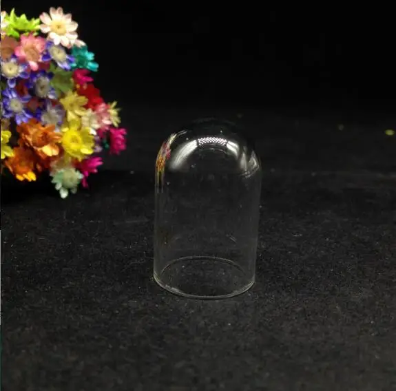 50 шт. 30*20 мм ясно пустой стакан сообщение бутылки пробки колпаком стеклянный флакон крышкой купол шар пузырь DIY ожерелье контейнер