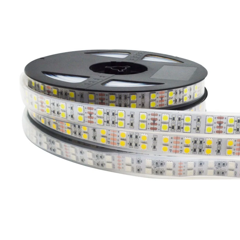 

5050 Double Row RGB LED Ligh Strip Waterproof Different WS2812B LED Light Flexible Tape For Home Decoration And Christmas Party