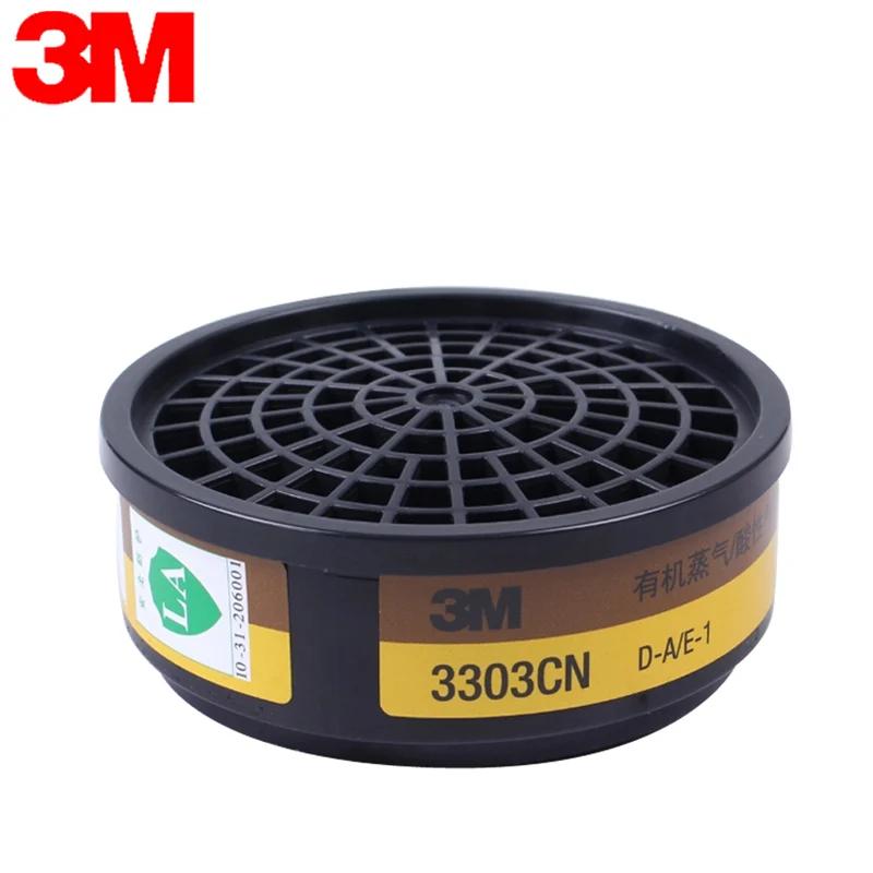 

3M 3303 Gas Filter Cartridges Anti Organic Gas Acid Gas Use with 3M Mask 3200 or 1200