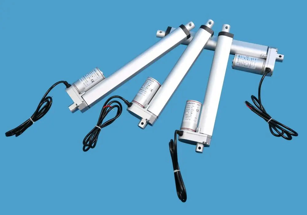 

350mm Electric Push Rod, Linear Motor Telescopic Rod Lifting Rod DC 12V24V AC 220V